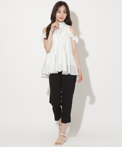 WILLSELECTION(ウィルセレクション)の「フリルスリーブティアードブラウス(シャツ/ブラウス・レディース・ブラック系その他/オフホワイト/イエロー/ピンク/ホワイト系その他・FREE)」の18枚目の写真