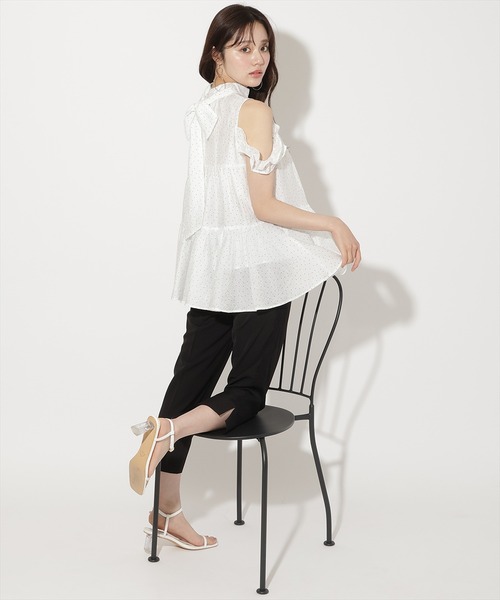 WILLSELECTION(ウィルセレクション)の「フリルスリーブティアードブラウス(シャツ/ブラウス・レディース・ブラック系その他/オフホワイト/イエロー/ピンク/ホワイト系その他・FREE)」の19枚目の写真