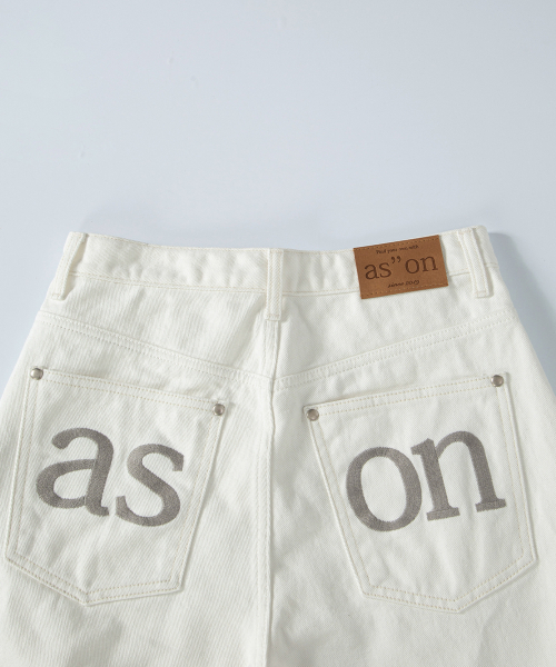 ASON（アズオン）の「SMOG WIDE PANTS / CREAM（その他パンツ・レディース・その他・MEDIUM/SMALL/LARGE）」の6枚目の写真