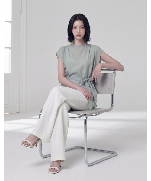GIEMAR(ジエマル)の「ピンタックスリーブレスミント(シャツ/ブラウス・レディース・その他・SMALL/MEDIUM)」の5枚目の写真