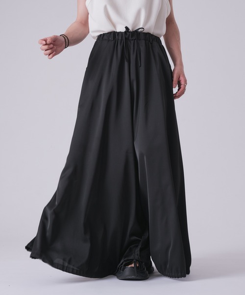 狐独(コドク)の「スーパーワイドハカマスラックス(その他パンツ・メンズ・ブラック/ブルーグレー・LARGE/MEDIUM/SMALL)」の19枚目の写真