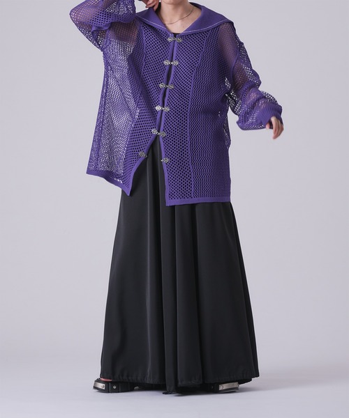 狐独(コドク)の「スーパーワイドハカマスラックス(その他パンツ・メンズ・ブラック/ブルーグレー・LARGE/MEDIUM/SMALL)」の16枚目の写真