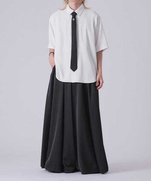 狐独(コドク)の「スーパーワイドハカマスラックス(その他パンツ・メンズ・ブラック/ブルーグレー・LARGE/MEDIUM/SMALL)」の7枚目の写真