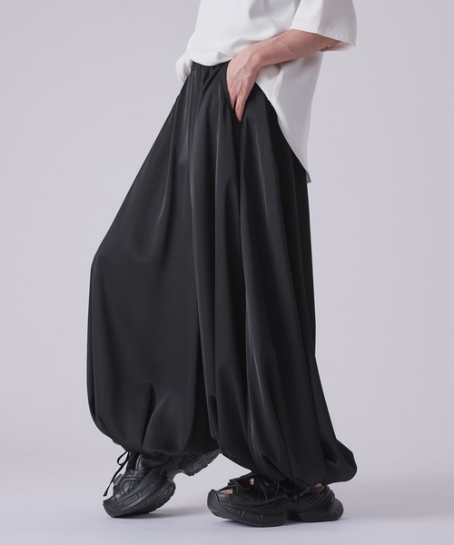 狐独(コドク)の「スーパーワイドハカマスラックス(その他パンツ・メンズ・ブラック/ブルーグレー・LARGE/MEDIUM/SMALL)」の22枚目の写真