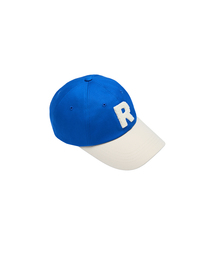 ROLLINGSTUDIOS（ローリングスタジオ）の「R LOGO BOUCLE BALL CAP TWO TONE BLUE（キャップ）」