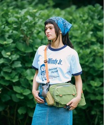 UNIVERSAL OVERALL（ユニバーサルオーバーオール）の「3WAY OSANPO BAG/ウエストバッグ/ショルダーバックショルダー/お散歩バッグ（ボディバッグ/ウエストポーチ）」