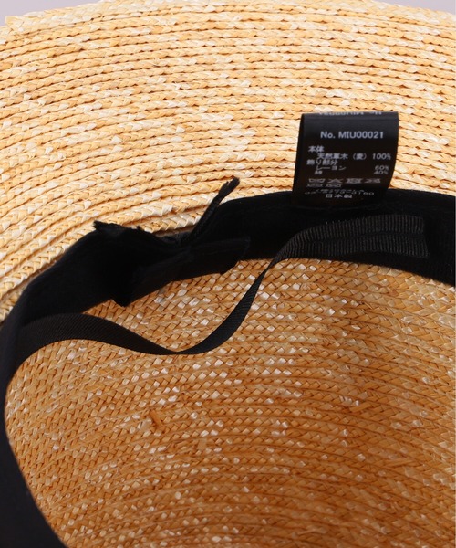 CA4LA（カシラ）の「PaidVacation（ハット・メンズ・ナチュラル/ブラック・ONESIZE）」の7枚目の写真