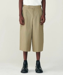 markaware | TWO TUCK CROPPED TROUSERS(チノパンツ)