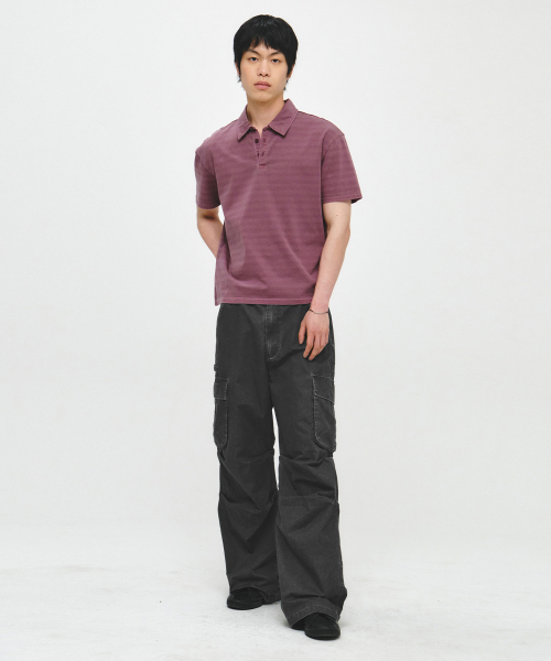 INTEMPOMOOD（インテンポムード）の「リコンフェイドカーゴパンツ_チャコール（その他パンツ・メンズ・チャコール・MEDIUM/LARGE/X-LARGE）」の13枚目の写真