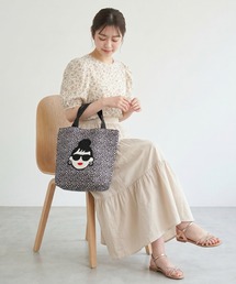 HAPPY FACE（ハッピーフェイス）の「EMMA 顔相良刺繍トート（トートバッグ）」