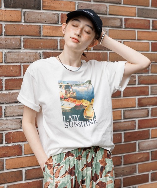 GEORGE'S(ジョージズ)の「アソートフォトTシャツ(Tシャツ/カットソー・レディース・ホワイト系その他3/ホワイト系その他2/ホワイト系その他・FREE)」の17枚目の写真