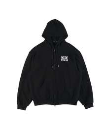 ERTR（イーアールティーアール）の「Essential Training Hoodie Zip Up Black（パーカー）」