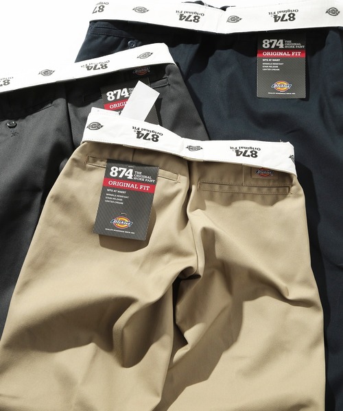 Dickies(ディッキーズ)の「【Dickies】874 ワークパンツ(チノパンツ・メンズ・ベージュ/ブラック/ダークグリーン/ネイビー・28/30/34/32/36)」の9枚目の写真