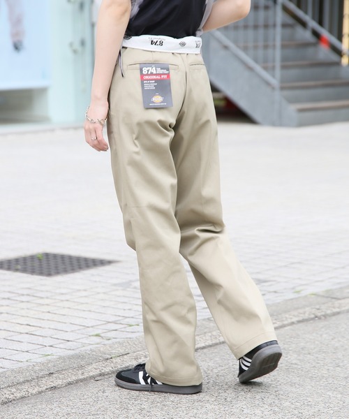 Dickies(ディッキーズ)の「【Dickies】874 ワークパンツ(チノパンツ・メンズ・ベージュ/ブラック/ダークグリーン/ネイビー・28/30/34/32/36)」の6枚目の写真