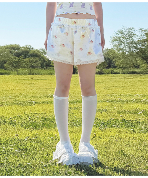 youthbath(ユースバース)の「YB x Motka Lace Slip Shorts(その他パンツ・レディース・その他・FREE)」の7枚目の写真