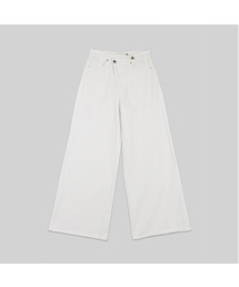 TWO BUTTON SUMMER UNBAL DENIM PANTS (PT-5768)