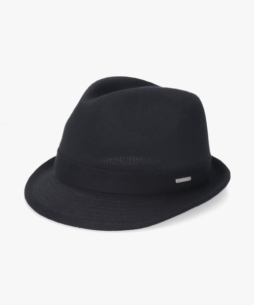 OVERRIDE(オーバーライド)の「OVERRIDE OGC STANDARD KNIT FEDORA / オーバーライド(ハット・メンズ・ブラウン/ダークグレー/ブラック・62cm/58cm/60cm)」の8枚目の写真