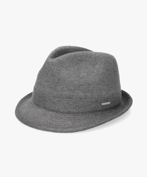 OVERRIDE(オーバーライド)の「OVERRIDE OGC STANDARD KNIT FEDORA / オーバーライド(ハット・メンズ・ブラウン/ダークグレー/ブラック・62cm/58cm/60cm)」の22枚目の写真