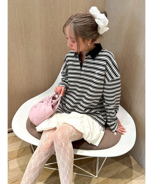 FURFUR(ファーファー)の「【WEB限定カラー】ドッキングラガースウェットワンピース(ワンピース・レディース・グレー/ネイビー/ブラック/その他・F)」の15枚目の写真
