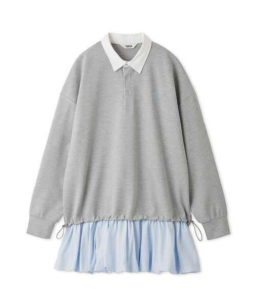 FURFUR(ファーファー)の「【WEB限定カラー】ドッキングラガースウェットワンピース(ワンピース・レディース・グレー/ネイビー/ブラック/その他・F)」の19枚目の写真