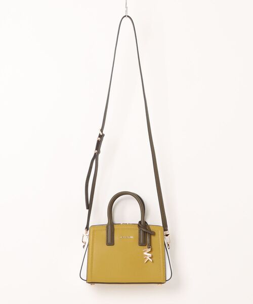 MICHAEL KORS(マイケルコース)の「LAILA カラーブロック レザー クロスボディ エクストラスモール(ショルダーバッグ・レディース・イエロー系その他・FREE)」の5枚目の写真