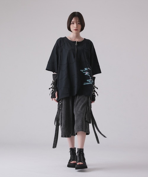 狐独(コドク)の「オパールアソートプリントTシャツ(Tシャツ/カットソー・メンズ・ブラック系その他/ブラック系その他2・MEDIUM/SMALL/LARGE)」の11枚目の写真