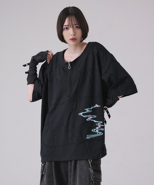 狐独(コドク)の「オパールアソートプリントTシャツ(Tシャツ/カットソー・メンズ・ブラック系その他/ブラック系その他2・MEDIUM/SMALL/LARGE)」の7枚目の写真