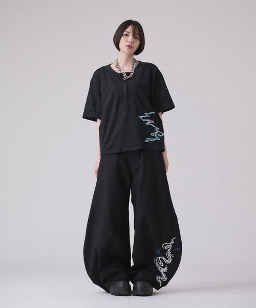 狐独(コドク)の「オパールアソートプリントTシャツ(Tシャツ/カットソー・メンズ・ブラック系その他/ブラック系その他2・MEDIUM/SMALL/LARGE)」の5枚目の写真