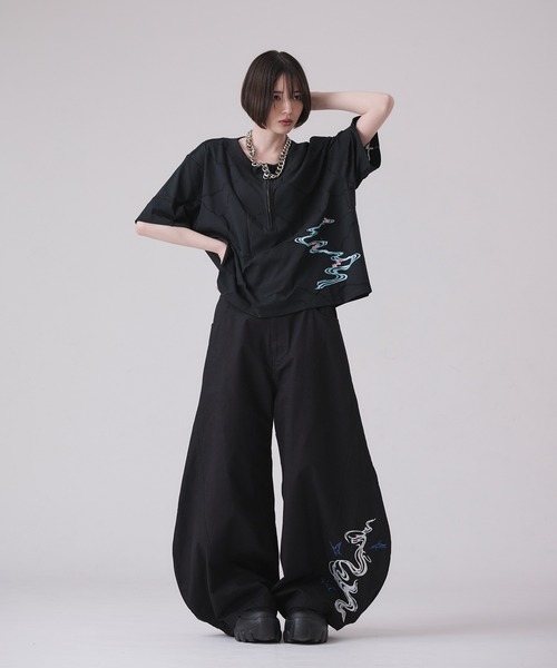 狐独(コドク)の「オパールアソートプリントTシャツ(Tシャツ/カットソー・メンズ・ブラック系その他/ブラック系その他2・MEDIUM/SMALL/LARGE)」の6枚目の写真