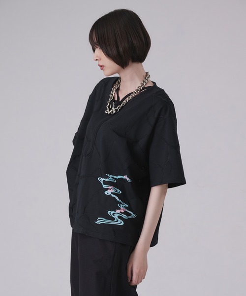 狐独(コドク)の「オパールアソートプリントTシャツ(Tシャツ/カットソー・メンズ・ブラック系その他/ブラック系その他2・MEDIUM/SMALL/LARGE)」の3枚目の写真