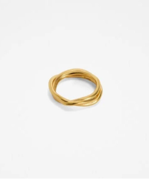 JIL SANDER(ジルサンダー)の「RING 347(リング・レディース・ゴールド・M/S)」の2枚目の写真