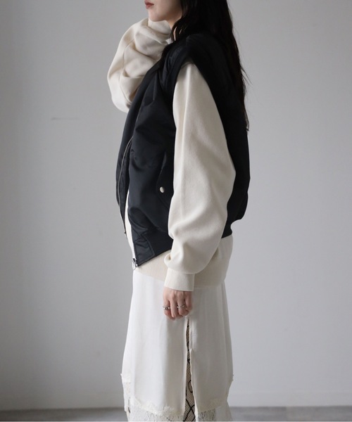 model：164cm. 着用サイズ：FREE