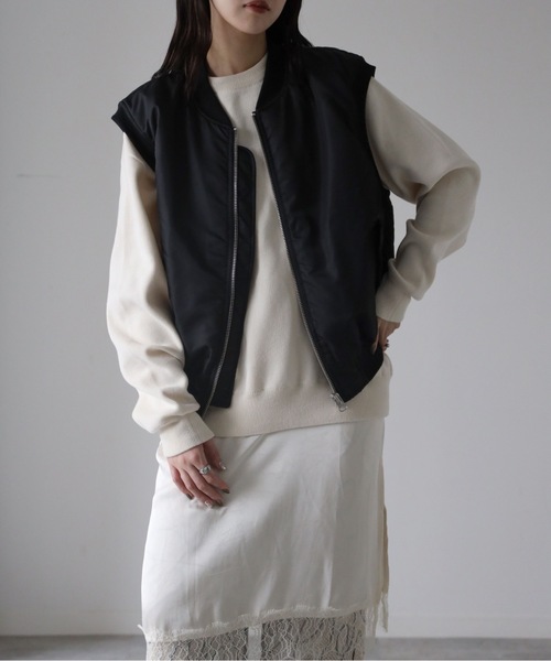 model：164cm. 着用サイズ：FREE