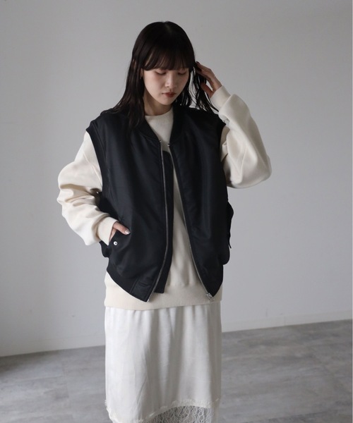 model：164cm. 着用サイズ：FREE