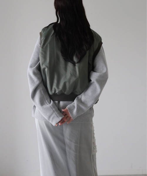 model：164cm. 着用サイズ：FREE