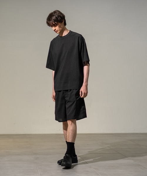CITY TOKYO（シティトウキョウ）の「【CITY TOKYO/シティートーキョー】Cool-flex カーゴショーツ（その他パンツ・メンズ・カーキ/ブラック・1/2）」の12枚目の写真