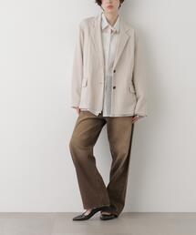 ローウエストデニムパンツ