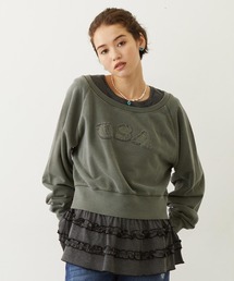 WASHED OFF SHOULDER TOP