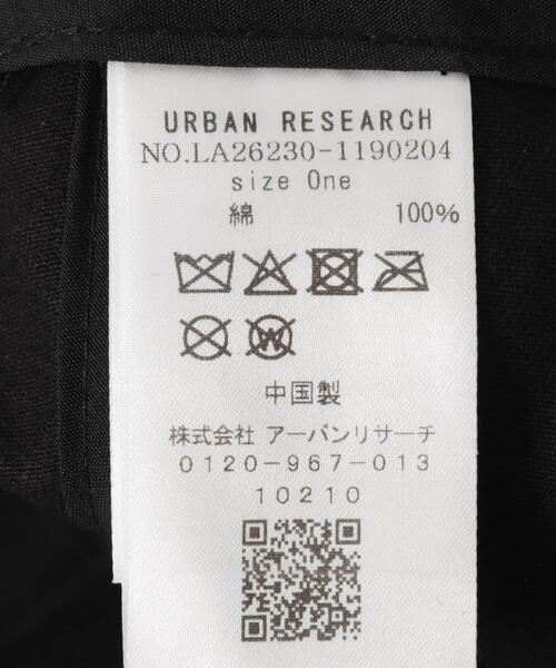 URBAN RESEARCH Sonny Label(アーバンリサーチサニーレーベル)の「HIROCKSHOWコラボ刺繍CAP(キャップ・メンズ・アイボリー/ブラック/ブラウン系その他・ONE)」の9枚目の写真