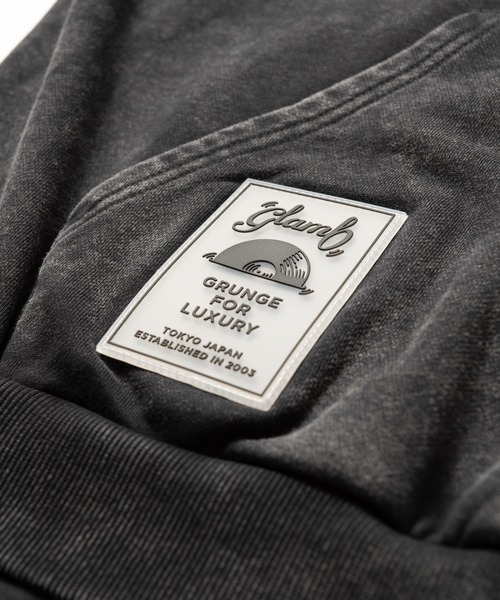 glamb(グラム)の「Tri Layered Hoodie / トライレイヤードフーディ(パーカー・メンズ・ブラック/ブルー/パープル・S/M/L)」の7枚目の写真