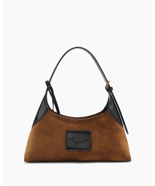 MARC JACOBS（マークジェイコブス）の「THE SUEDE SMALL BELTED SACK BAG/ザ スエード ベルテッド サック バッグ（ショルダーバッグ・レディース・ブラウン・ONE SIZE）」の3枚目の写真