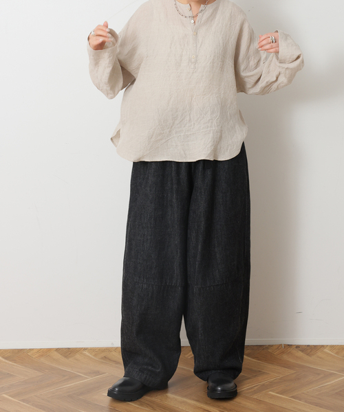 JOURNAL STANDARD LUXE(ジャーナルスタンダード ラックス)の「MATEY's ヘンリーシャツ(シャツ/ブラウス・レディース・アイボリー/ホワイト・FREE)」の13枚目の写真