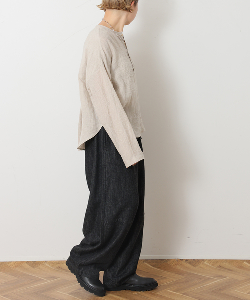 JOURNAL STANDARD LUXE(ジャーナルスタンダード ラックス)の「MATEY's ヘンリーシャツ(シャツ/ブラウス・レディース・アイボリー/ホワイト・FREE)」の15枚目の写真