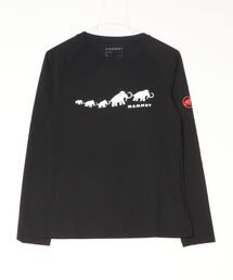 【速乾】QD ロゴプリント ロングスリーブ Tシャツ AF ウィメン / QD Logo Print Longsleeve T-shirts AF Women
