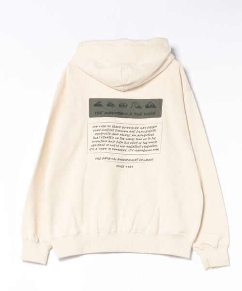 Quiksilver(クイックシルバー)の「QUIKSILVER メンズ DNA SWEAT PK パーカー 【2026年秋冬モデル】(パーカー・メンズ・ブラック/グレー/グリーン/アイボリー・MEDIUM/LARGE/X-LARGE)」の7枚目の写真