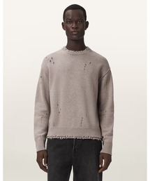 WOLF OVERSIZED WOOL BLEND JUMPER | WOLF オーバーサイズ ウール ブレンド ニット・セーター