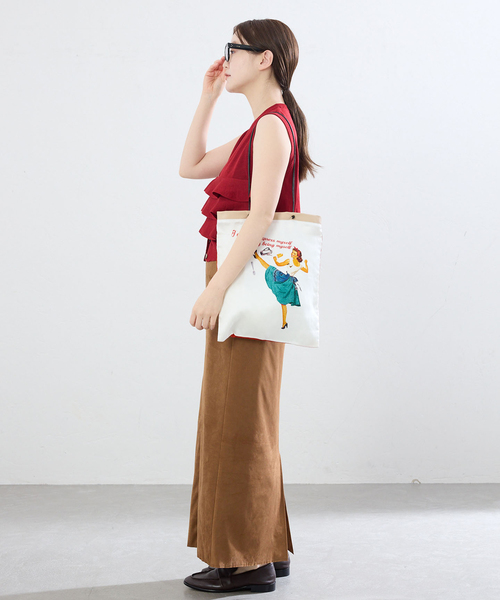 IENA（イエナ）の「スエードライクIラインスカート（スカート・レディース・キャメル・38/36）」の7枚目の写真