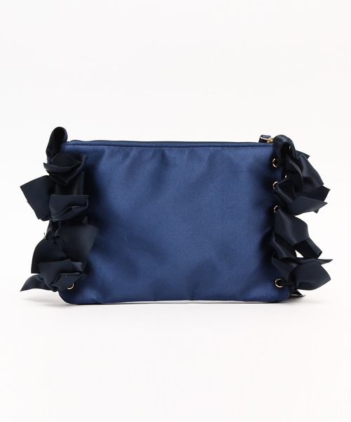Maison de FLEUR（メゾンドフルール）の「サイドリボンクラッチバッグ