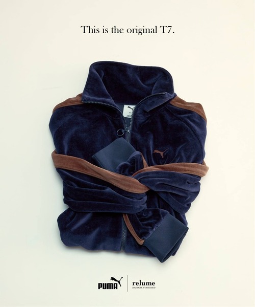 PUMA(プーマ)の「《追加カラー》PUMA / プーマ 別注 ”T7” ベロア トラックジャケット(その他トップス・メンズ・ネイビー・LARGE/MEDIUM)」の12枚目の写真
