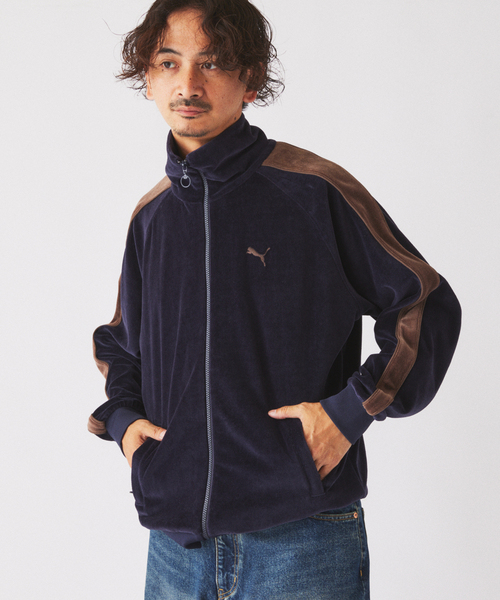 PUMA(プーマ)の「《追加カラー》PUMA / プーマ 別注 ”T7” ベロア トラックジャケット(その他トップス・メンズ・ネイビー・LARGE/MEDIUM)」の17枚目の写真